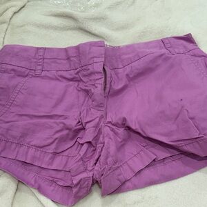 J crew chino Women’s Casual Purple Shorts